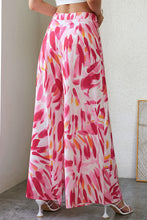 Load image into Gallery viewer, Printed High Waist Wide Leg Pants