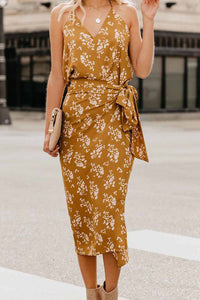 Wrap Midi Dress - Alycia Mikay Fashion 