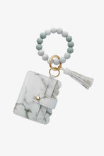 Load image into Gallery viewer, Beaded Tassel Keychain with Wallet