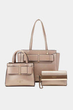 Load image into Gallery viewer, Nicole Lee  Regina 3-Piece Satchel Bag Set