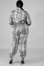 Load image into Gallery viewer, Plus Size Snake Print Wild Jumpsuit - Alycia Mikay Fashion 