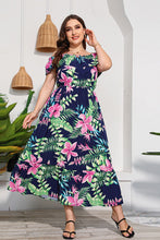 Load image into Gallery viewer, Full Size Floral Off-Shoulder Maxi Dress