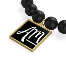 Load image into Gallery viewer, Matte Onyx Bracelet - Alycia Mikay Fashion 