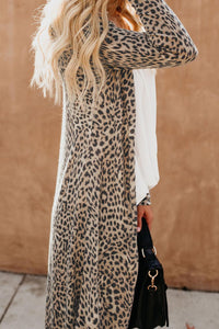 Leopard Print Cardigan - Alycia Mikay Fashion 