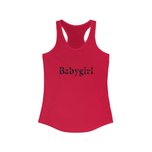 "Babygirl" Racerback Tank - Alycia Mikay Fashion 