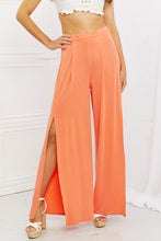 Load image into Gallery viewer, Culture Code Heatwave Front Slit Flowy Pants