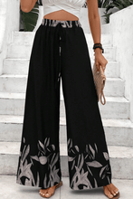 Load image into Gallery viewer, Drawstring High Waist Relax Fit Long Pants