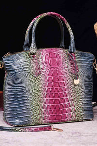 Designer Inspired Gradient Vegan Leather Handbag