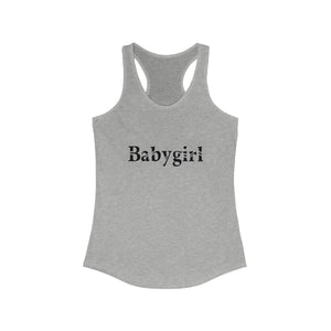 "Babygirl" Racerback Tank - Alycia Mikay Fashion 