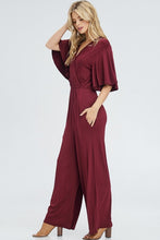 Load image into Gallery viewer, Flutter Sleeve Jumpsuit - Alycia Mikay Fashion 