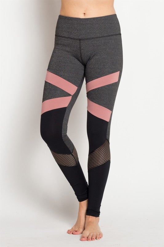 Sports Side Mesh Workout Leggings – Alycia Mikay Fashion