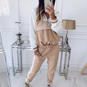 Women's 2-Piece Hooded Tracksuit - Alycia Mikay Fashion 