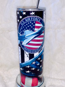 Air Force Stainless Steel Tumbler