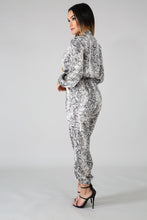Load image into Gallery viewer, Snake Print Wild Jumpsuit - Alycia Mikay Fashion 