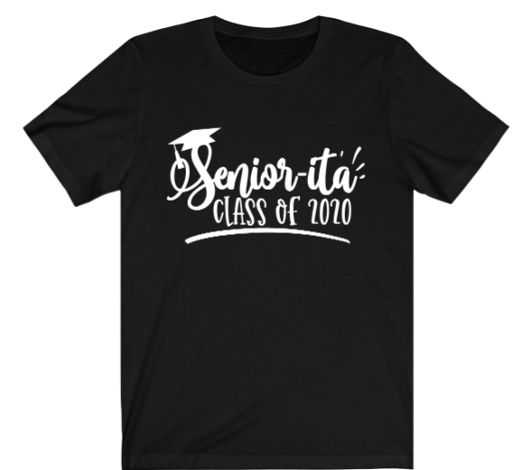 Seniors T-Shirt:  Seniorita Class of 2020 - Alycia Mikay Fashion 