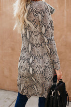 Load image into Gallery viewer, Snake Print Long Cardigan - Alycia Mikay Fashion 