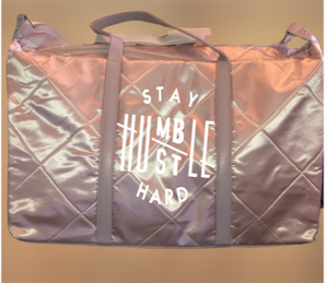 Hustle Hard Yoga / Weekender Bag - Alycia Mikay Fashion 