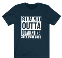 Load image into Gallery viewer, Seniors T-Shirt:  Straight Out of Quarantine of 2020 Tee - Alycia Mikay Fashion 