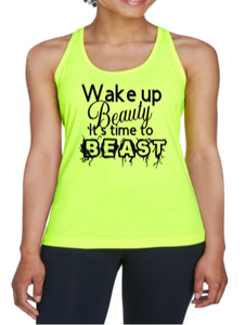 Wake Up Beauty Performance Tank Top - Alycia Mikay Fashion 