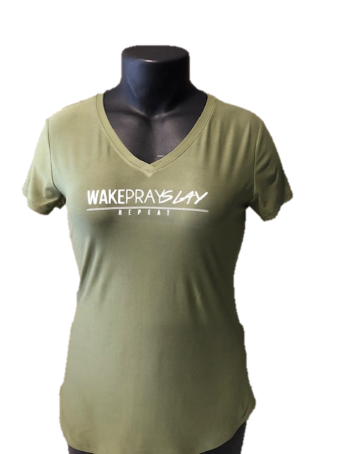 Wake, Pray, Slay T-Shirt - Alycia Mikay Fashion 