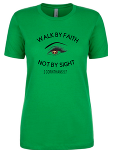 Walk By Faith Tee - Alycia Mikay Fashion 