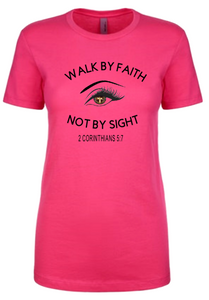 Walk By Faith Tee - Alycia Mikay Fashion 