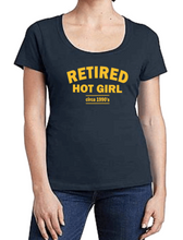 Load image into Gallery viewer, Retired Hot Girl Fitted Tee