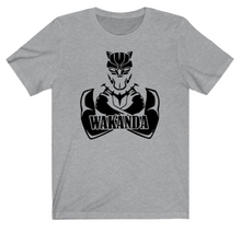 Load image into Gallery viewer, Black Panther Wakanda  T-shirt -10% of this purchase will be donated to National Cancer Society - Alycia Mikay Fashion 