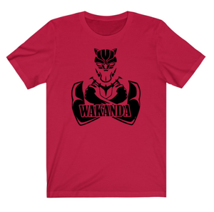 Black Panther Wakanda  T-shirt -10% of this purchase will be donated to National Cancer Society - Alycia Mikay Fashion 