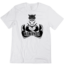 Load image into Gallery viewer, Black Panther Wakanda  T-shirt -10% of this purchase will be donated to National Cancer Society - Alycia Mikay Fashion 