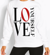 Load image into Gallery viewer, Love Yourself  Sweatshirt