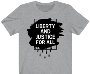 Liberty and Justice T-Shirt - Alycia Mikay Fashion 