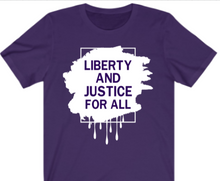 Load image into Gallery viewer, Liberty and Justice T-Shirt - Alycia Mikay Fashion 