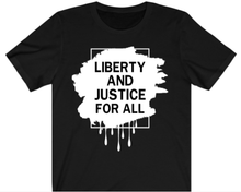 Load image into Gallery viewer, Liberty and Justice T-Shirt - Alycia Mikay Fashion 