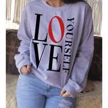 Load image into Gallery viewer, Love Yourself  Sweatshirt