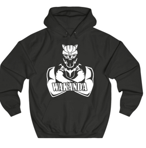 Black Panther Wakanda Hoodie - 10% of this purchase will be donated to American Cancer Society - Alycia Mikay Fashion 