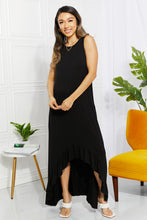 Load image into Gallery viewer, High-Low Ruffled Maxi Dress