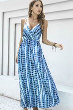 Load image into Gallery viewer, Tie-Dye Spaghetti Strap Maxi Dress