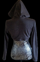 Load image into Gallery viewer, Athletic Crop Hoodie - Alycia Mikay Fashion 