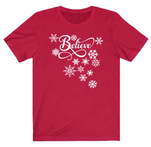 Christmas Believe T-shirt