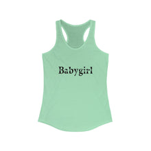 Load image into Gallery viewer, &quot;Babygirl&quot; Racerback Tank - Alycia Mikay Fashion 