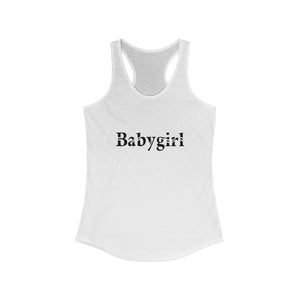 "Babygirl" Racerback Tank - Alycia Mikay Fashion 