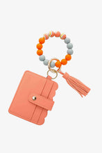 Load image into Gallery viewer, Beaded Tassel Keychain with Wallet