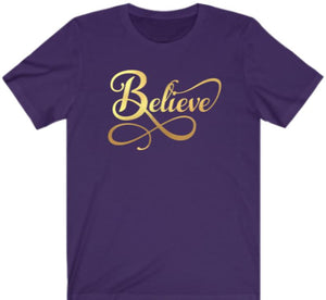 Believe T-Shirt - Alycia Mikay Fashion 