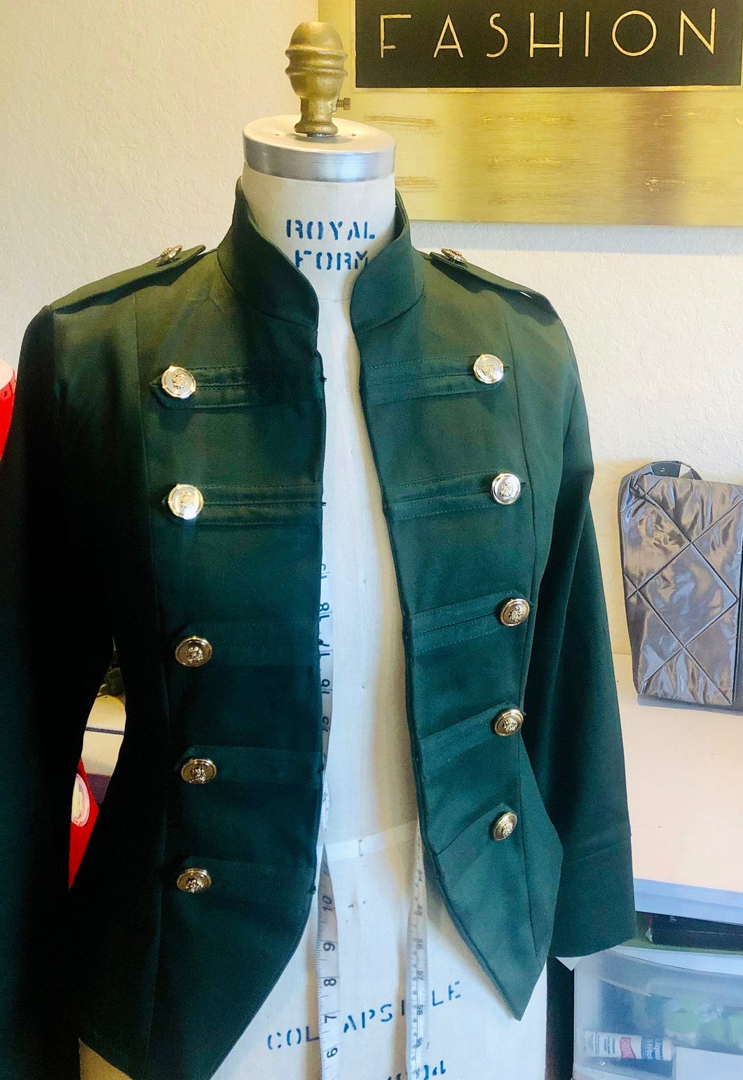 Army Green Military Jacket