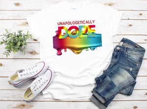 Women’s Unapologetically Dope T-Shirt - Alycia Mikay Fashion 