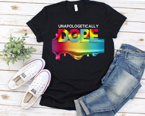 Women’s Unapologetically Dope T-Shirt - Alycia Mikay Fashion 