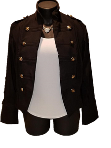 Military Jacket - Customizable - Alycia Mikay Fashion 
