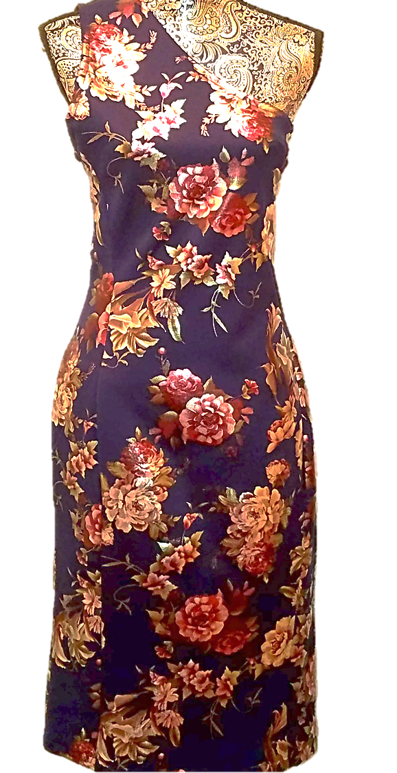 One Shoulder Cocktail Dress - Alycia Mikay Fashion 
