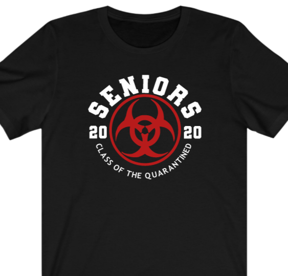 Seniors T-Shirt:  2020 Class of the Quarantined - Alycia Mikay Fashion 